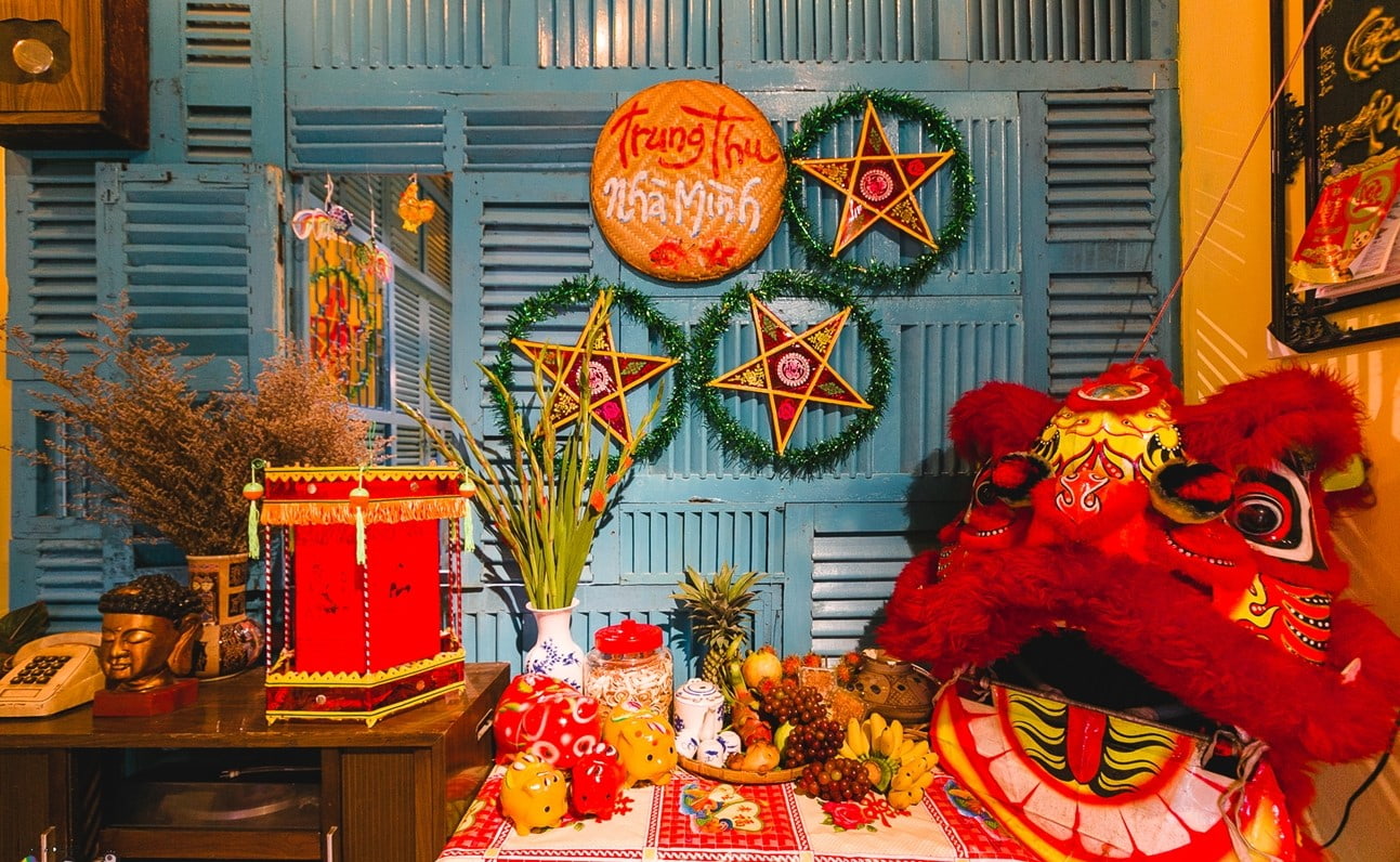 Mâm cỗ Trung thu