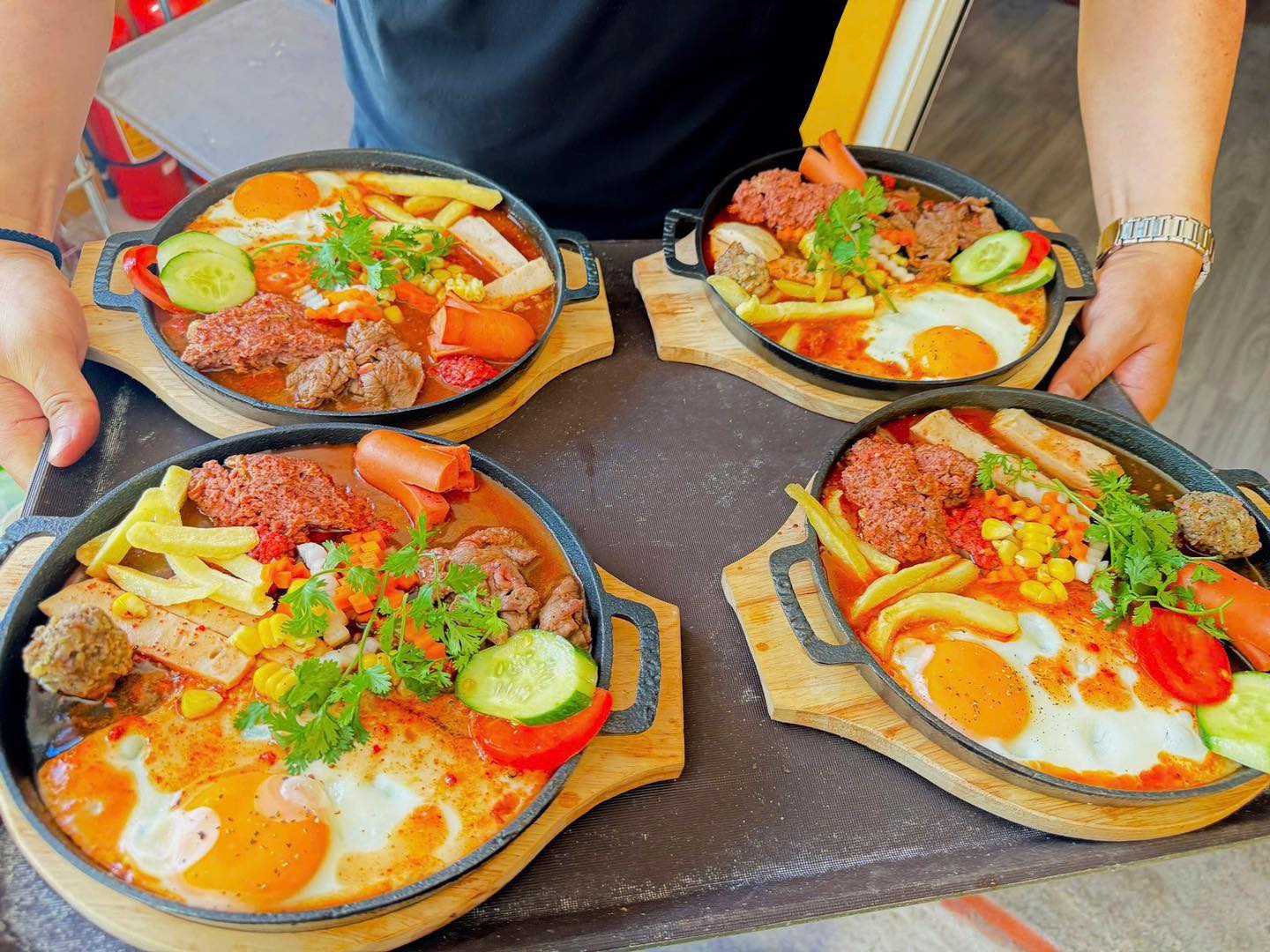 Bánh mì chảo Chaos