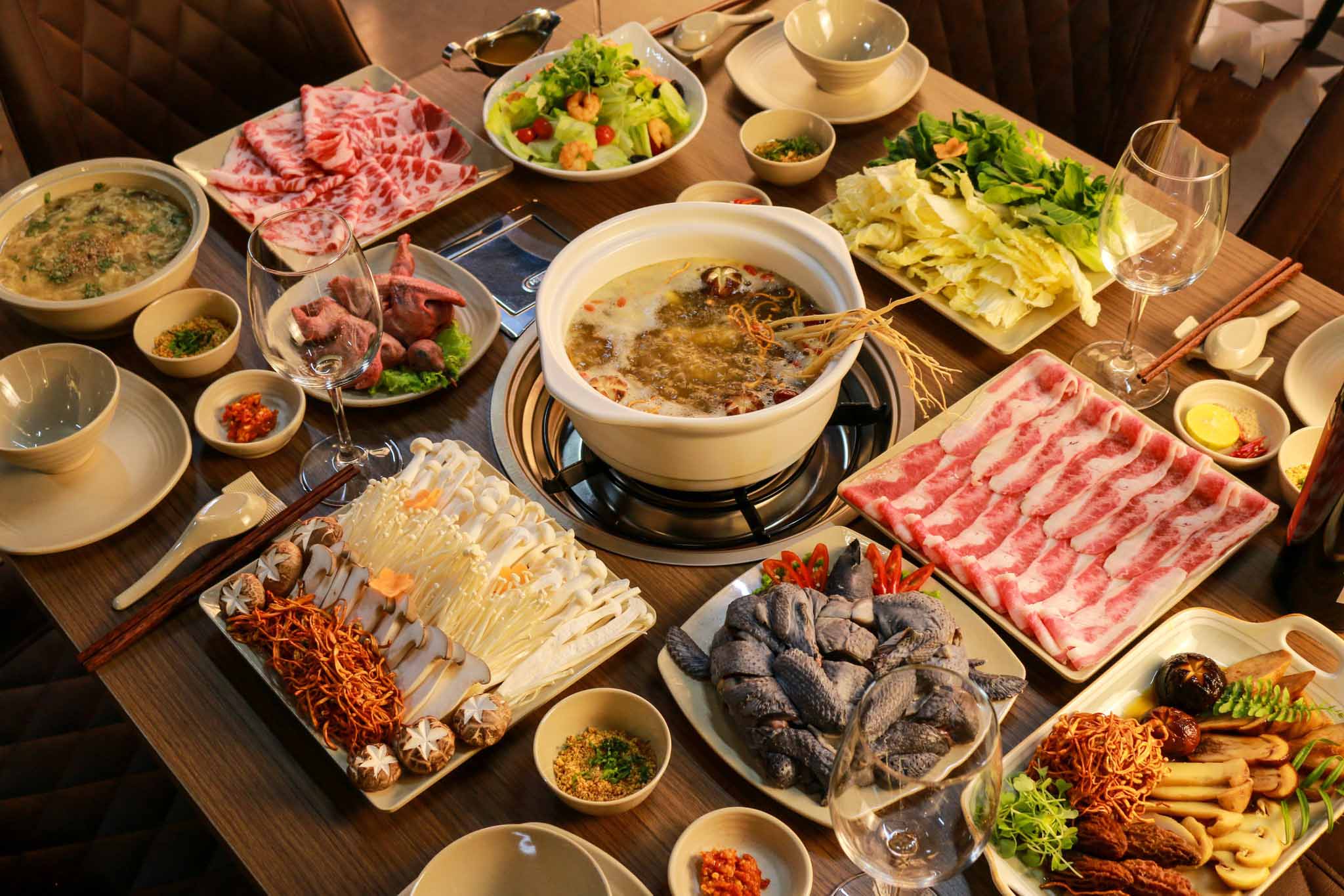 Món ăn nhà hàng Lẩu Nấm An Khánh