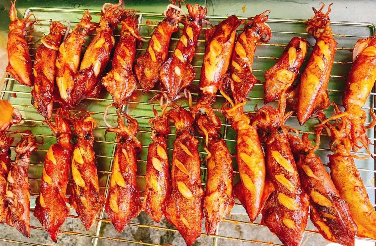 mực trứng nướng Phú Quốc 