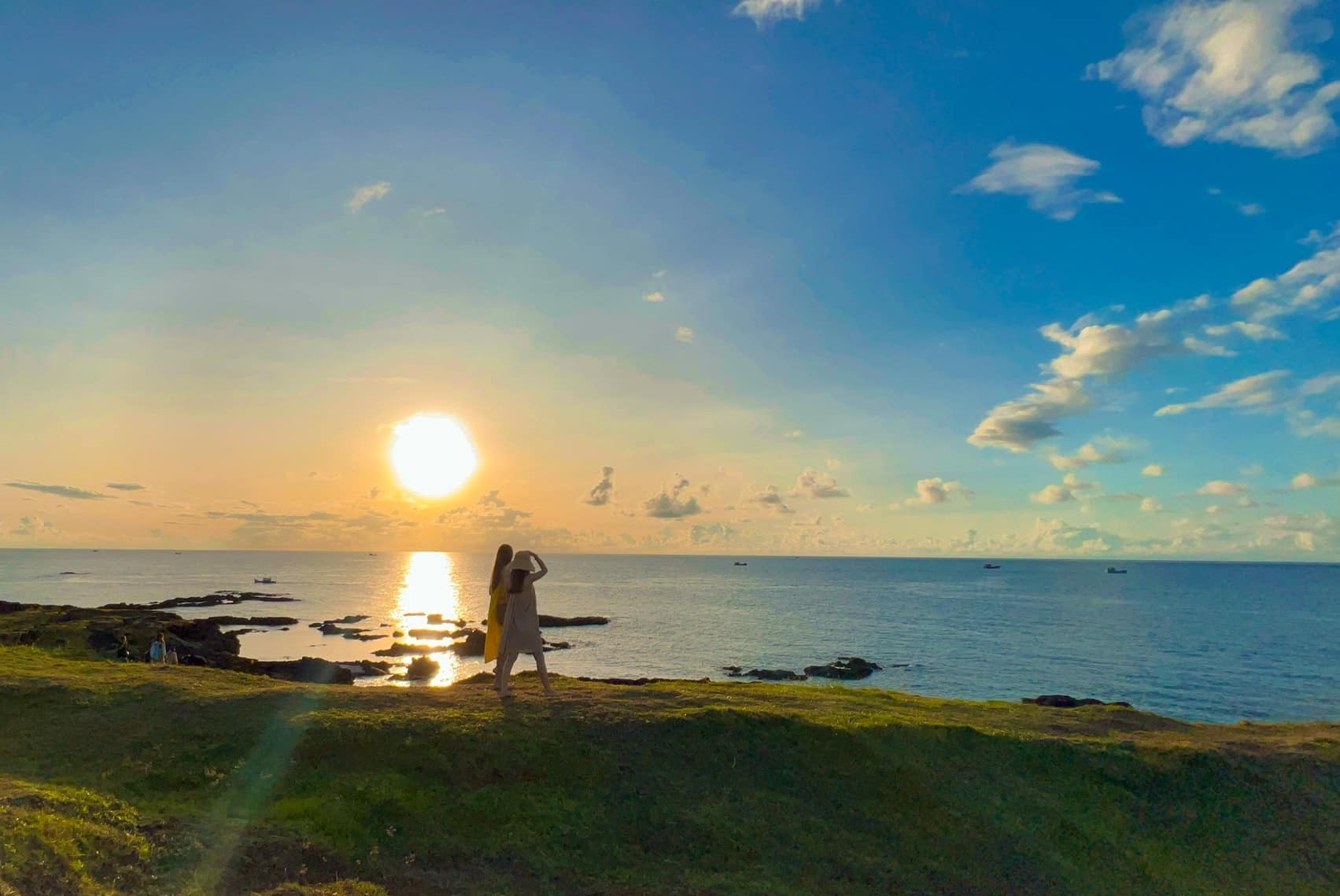 Ngắm hoàng hôn Dốc Phượt