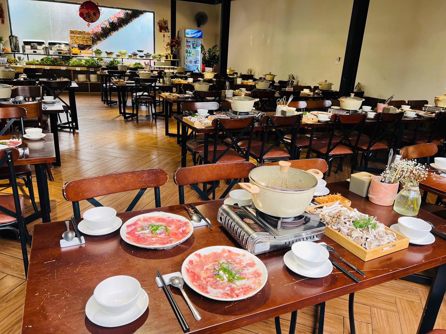 Nhà hàng lẩu nấm buffet rau Đà Lạt Hana’s Mushroom