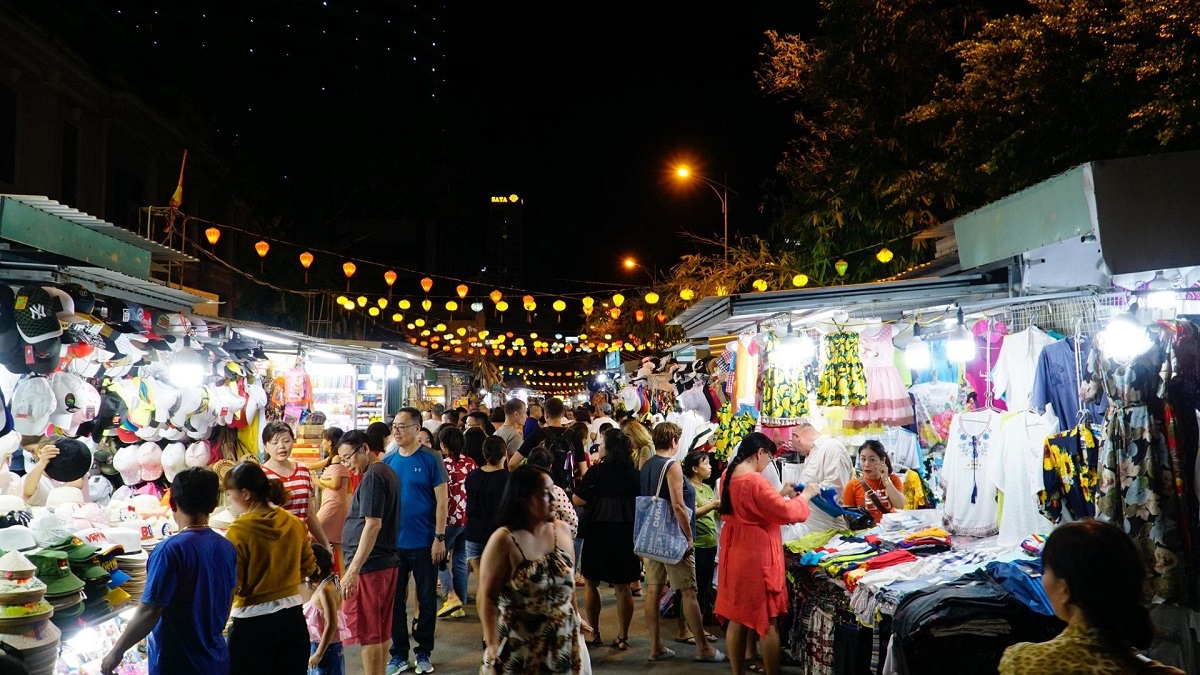 Unlike traditional markets, this night market blends modern retail concepts with local street culture