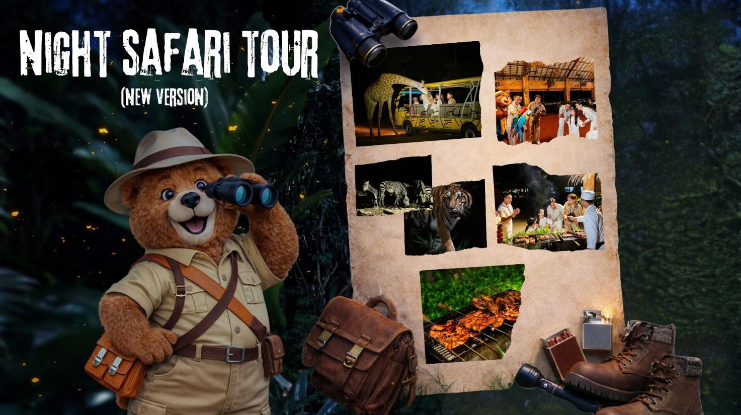 Night Safari bản nâng cấp thu hút du khách