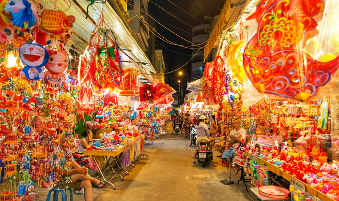 phố lồng đèn Hồ Chí Minh