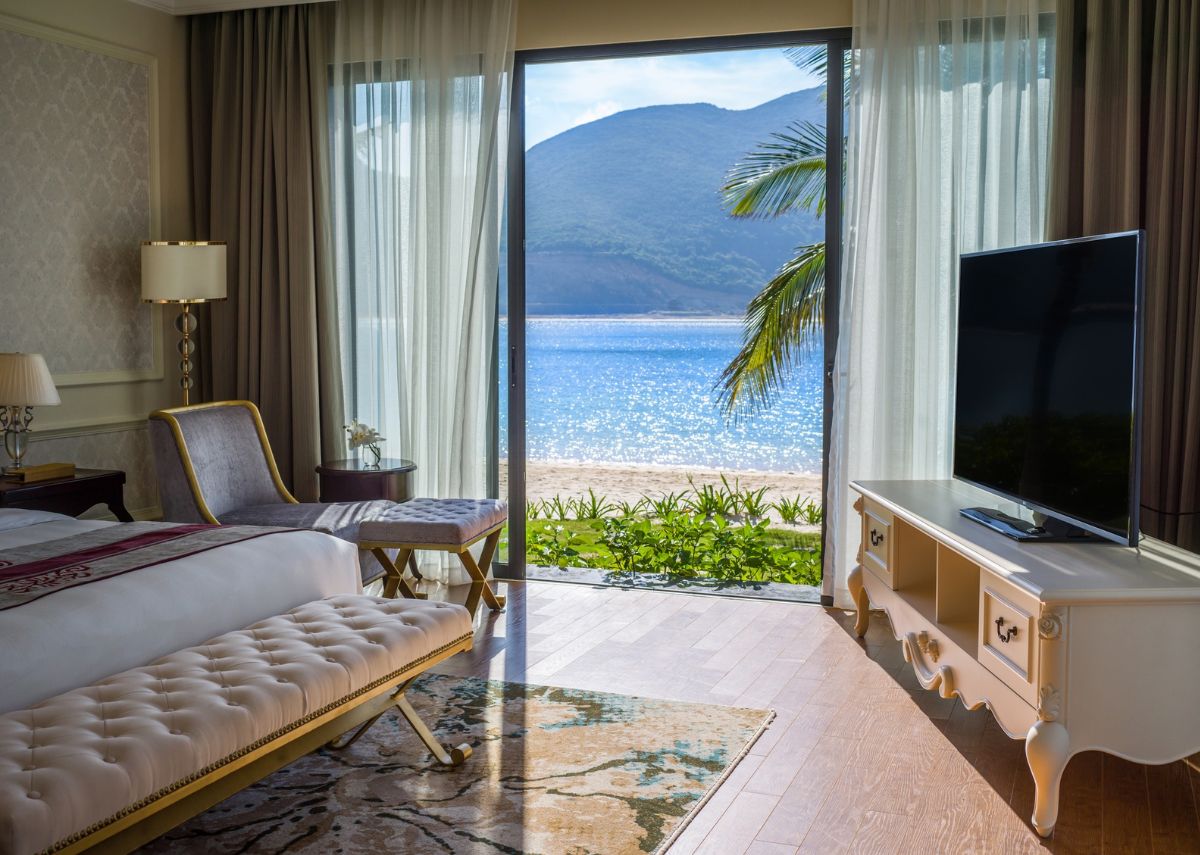 Phòng nghỉ view biển Vinpearl Nha Trang