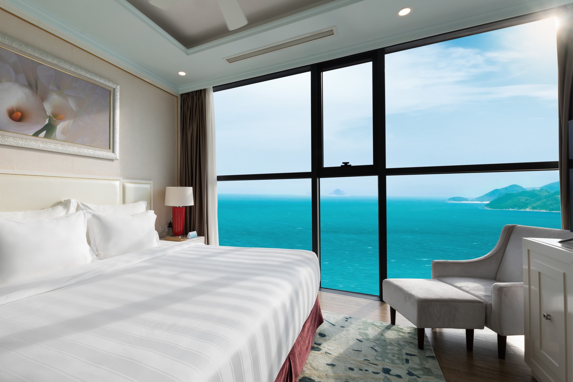 Phòng Vinpearl có view biển