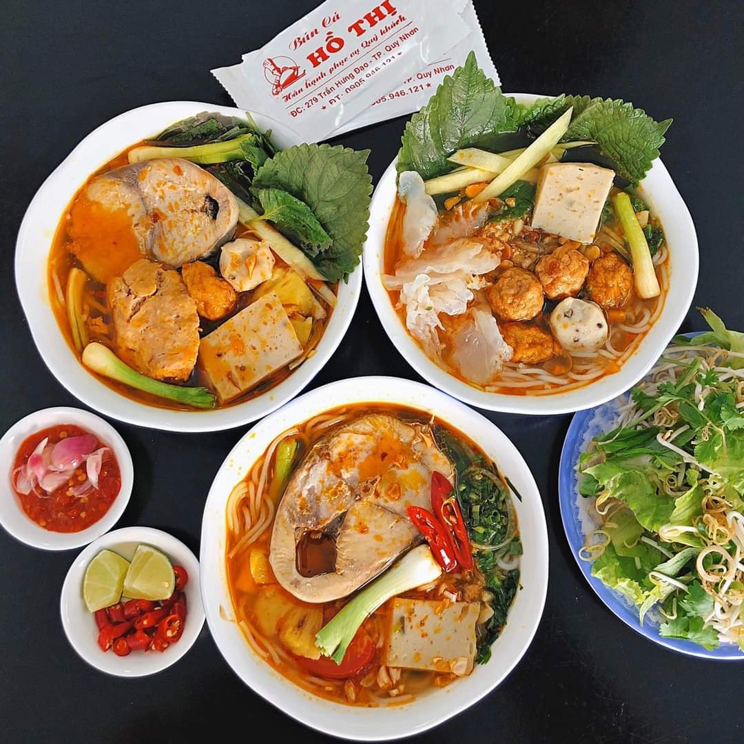 quán bún chả cá ngon ở Quy Nhơn
