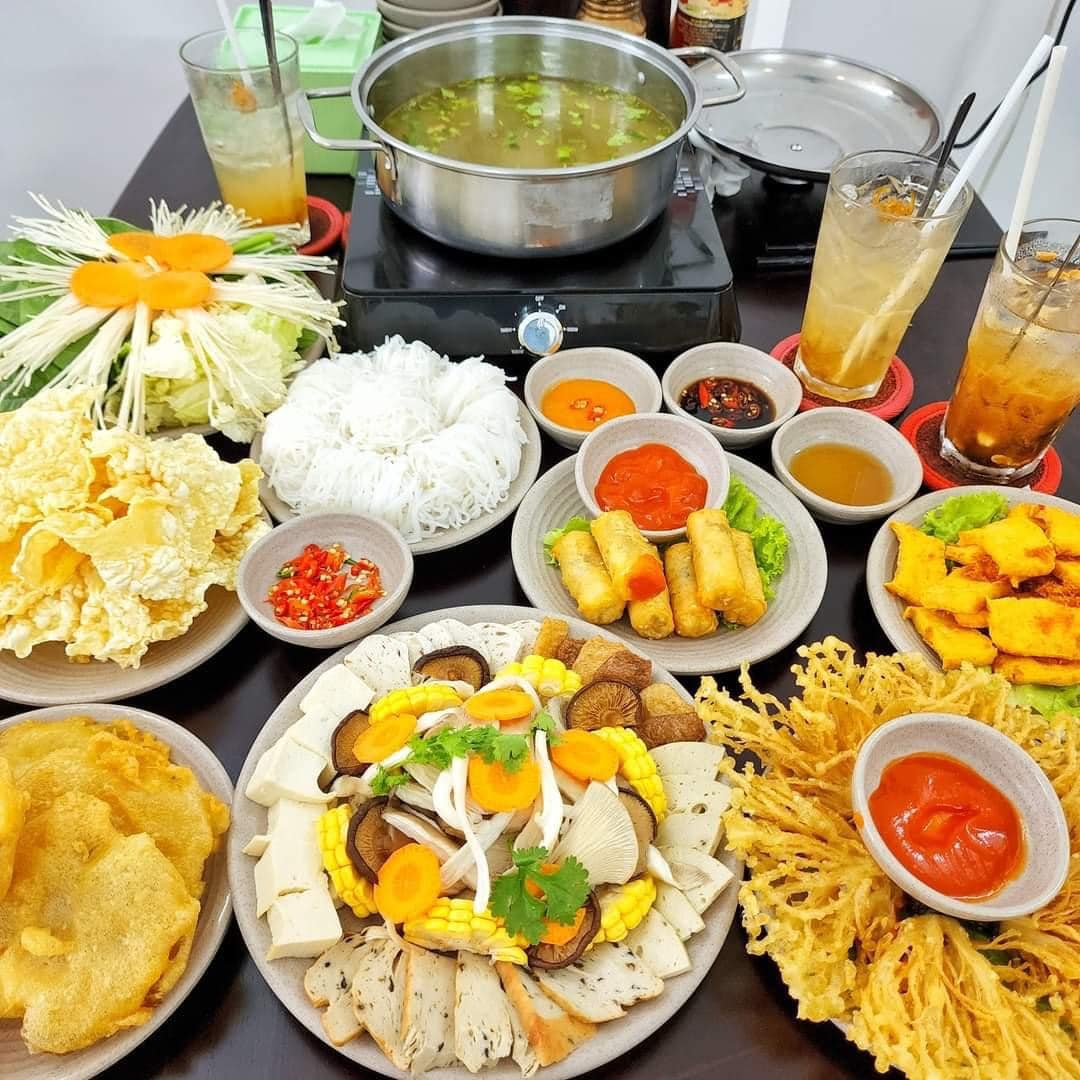 quán chay Hằng Thiện Đà Lạt
