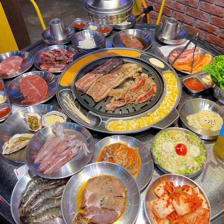 quán nướng Bắc Ninh phong cách Hàn Quốc