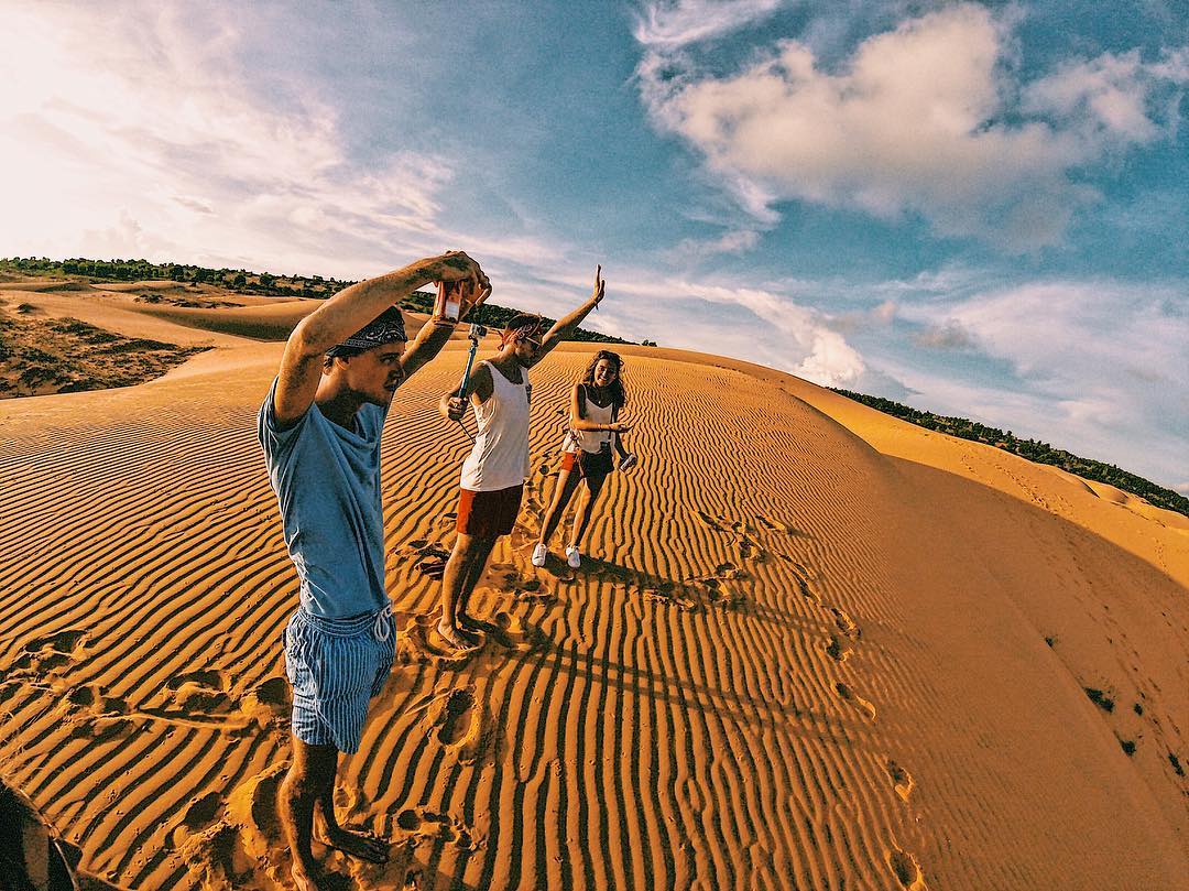 Red Sand Dunes Vietnam