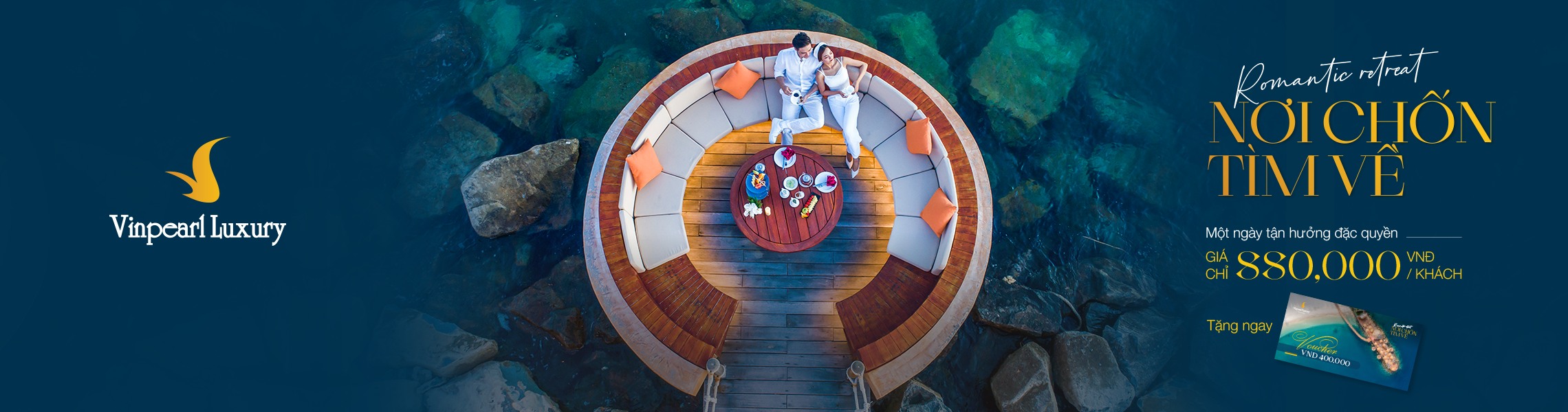 Romantic Retreat program at Vinpearl Luxury Nha Trang