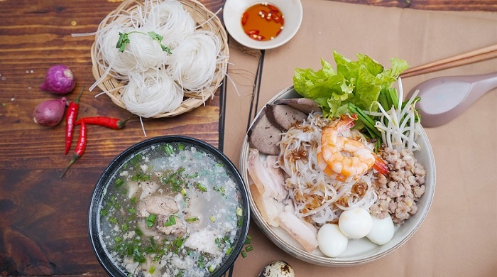 Vietnamese seafood soup