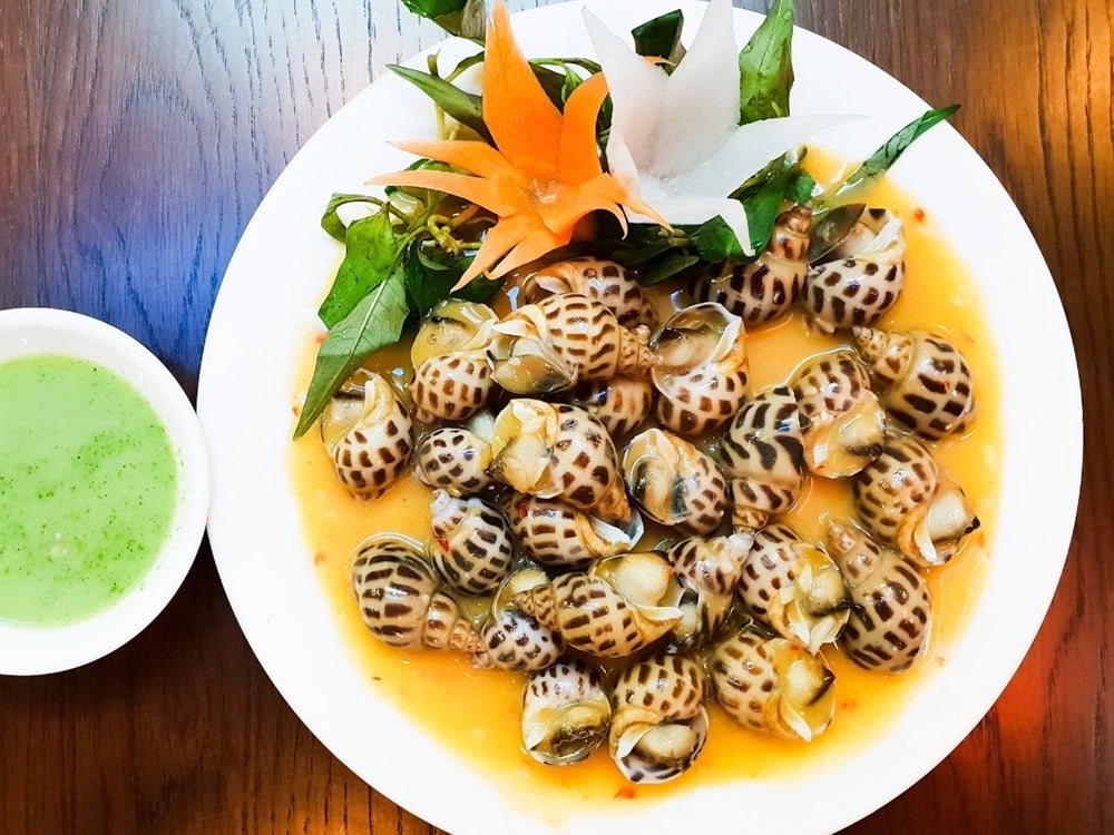 Snail dish in Phu Quoc