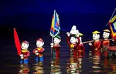 Hanoi water puppet show