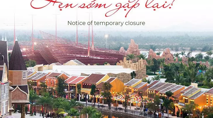 VinWonders Nam Hội An thông báo tạm dừng đón khách
