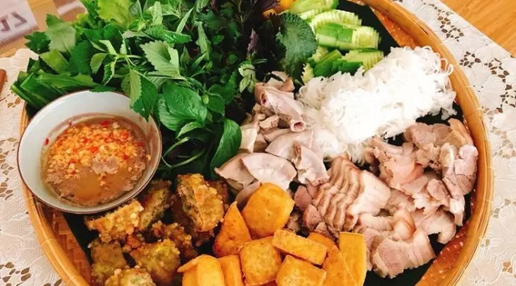 Bún đậu mắm tôm Nha Trang