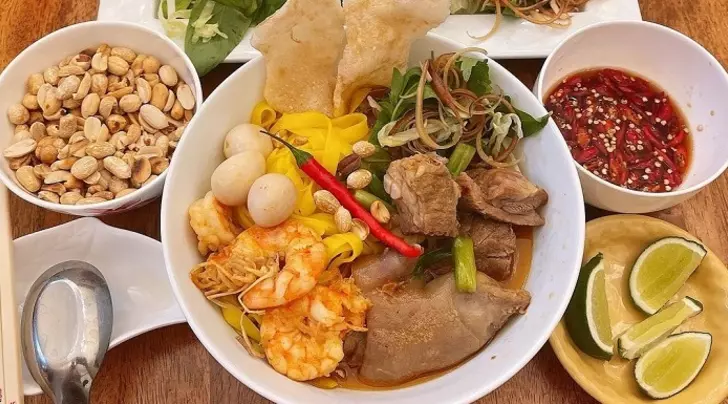 mì Quảng ngon ở Sài Gòn