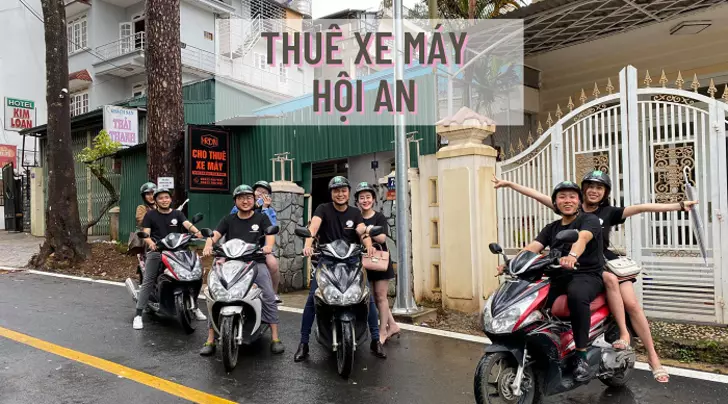  thuê xe máy Hội An