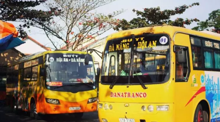 xe bus Hội An Đà Nẵng 