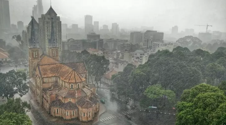 Mùa mưa Sài Gòn