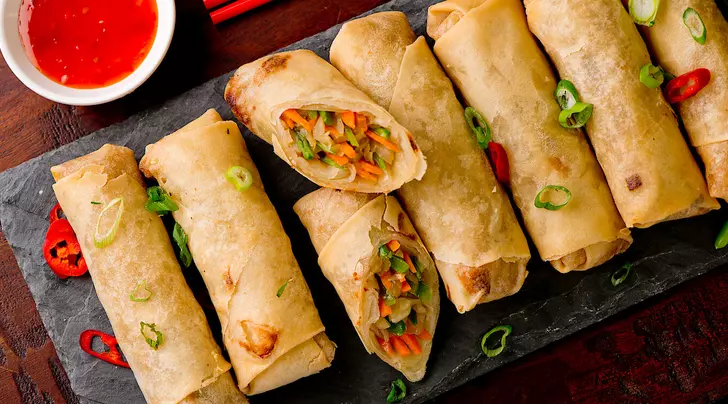 Vietnamese spring rolls