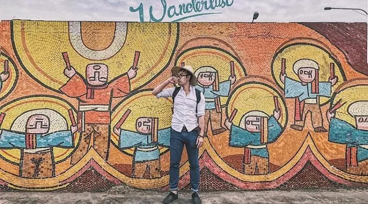 Hanoi Ceramic Mosaic Mural
