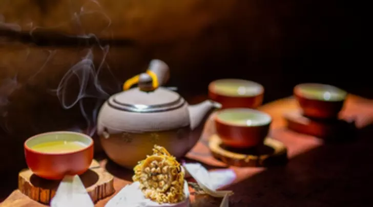 Trà sen Tây Hồ