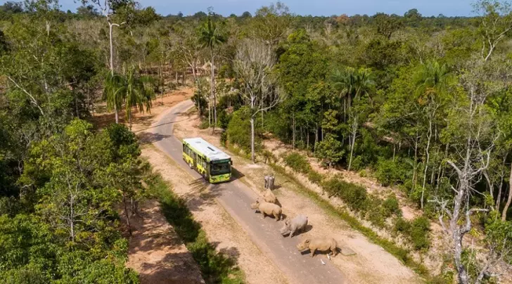 Vinpearl Safari Phu Quoc map