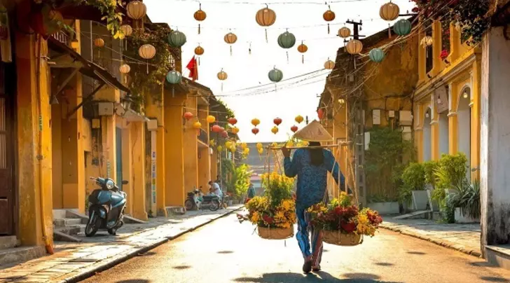 Hoi An yellow walls