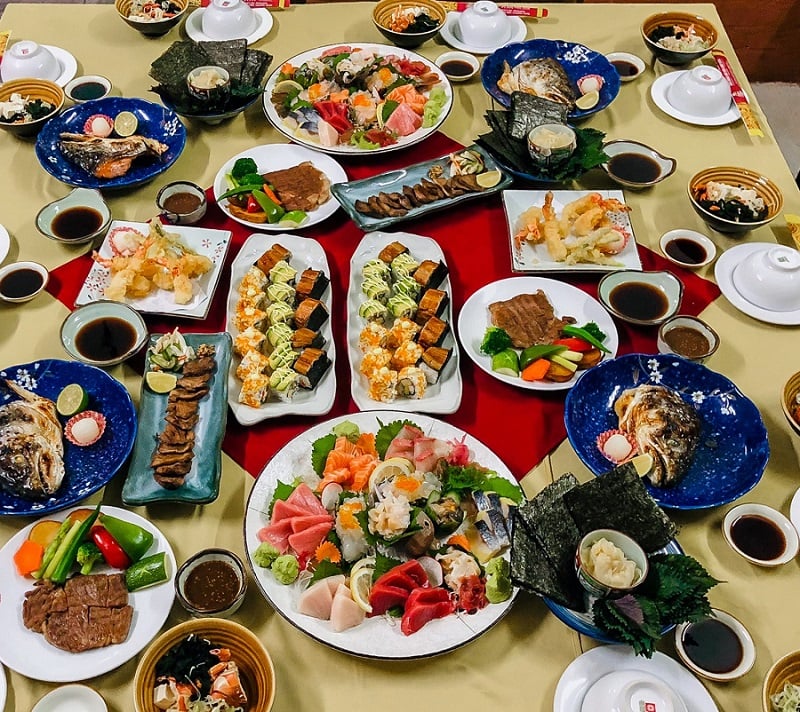 Sushi in Hanoi