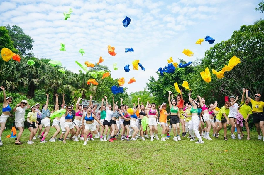 Địa điểm team building Hà Nội Thung Mây Resort