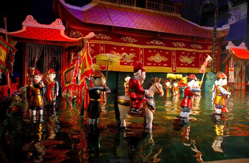 The Golden Dragon Water Puppet Theatre