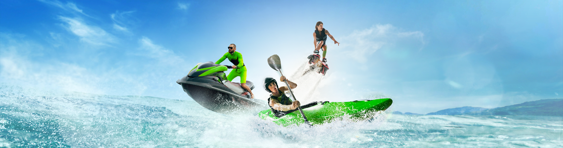 Thể thao biển Kayak Run Race