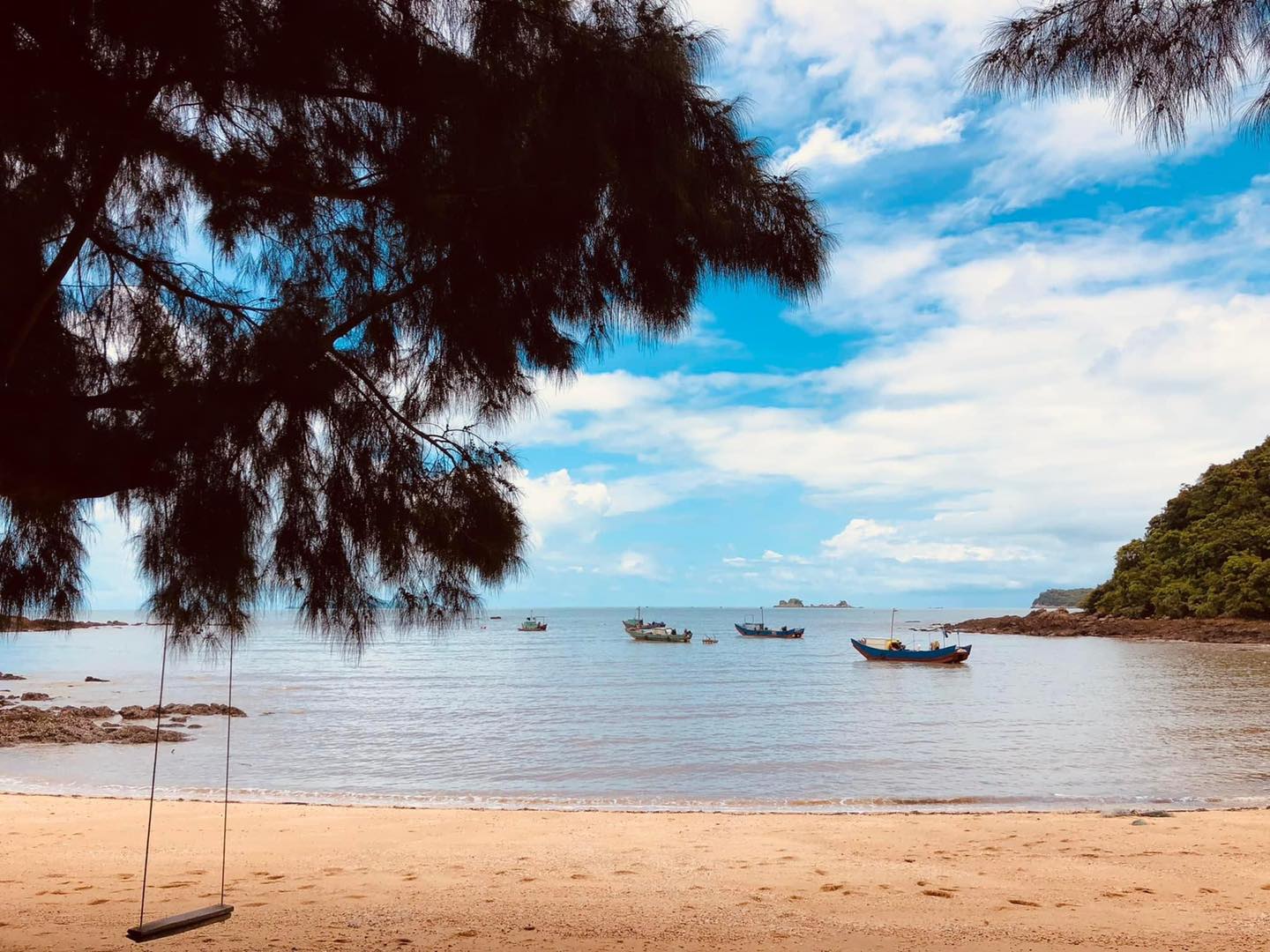 Thời điểm đi đảo Cái Chiên