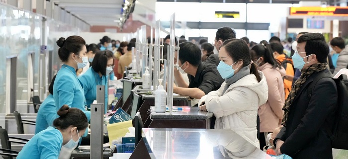 Thủ tục check in tại sân bay