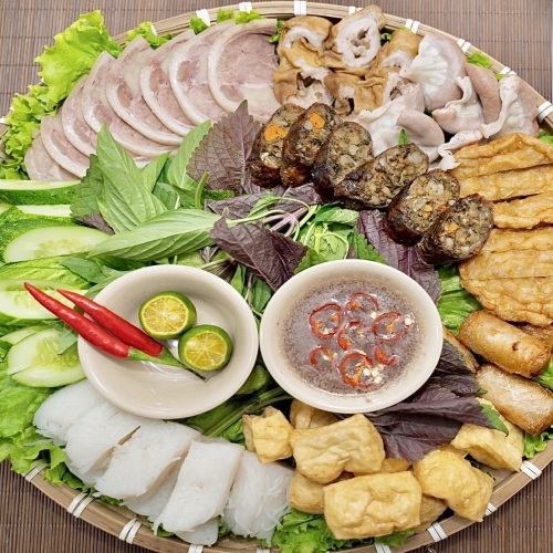 Bún đậu mắm tôm Quy Nhơn