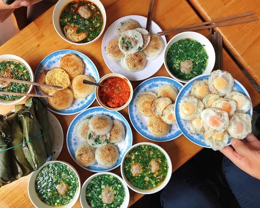 Traditional Vietnamese breakfast