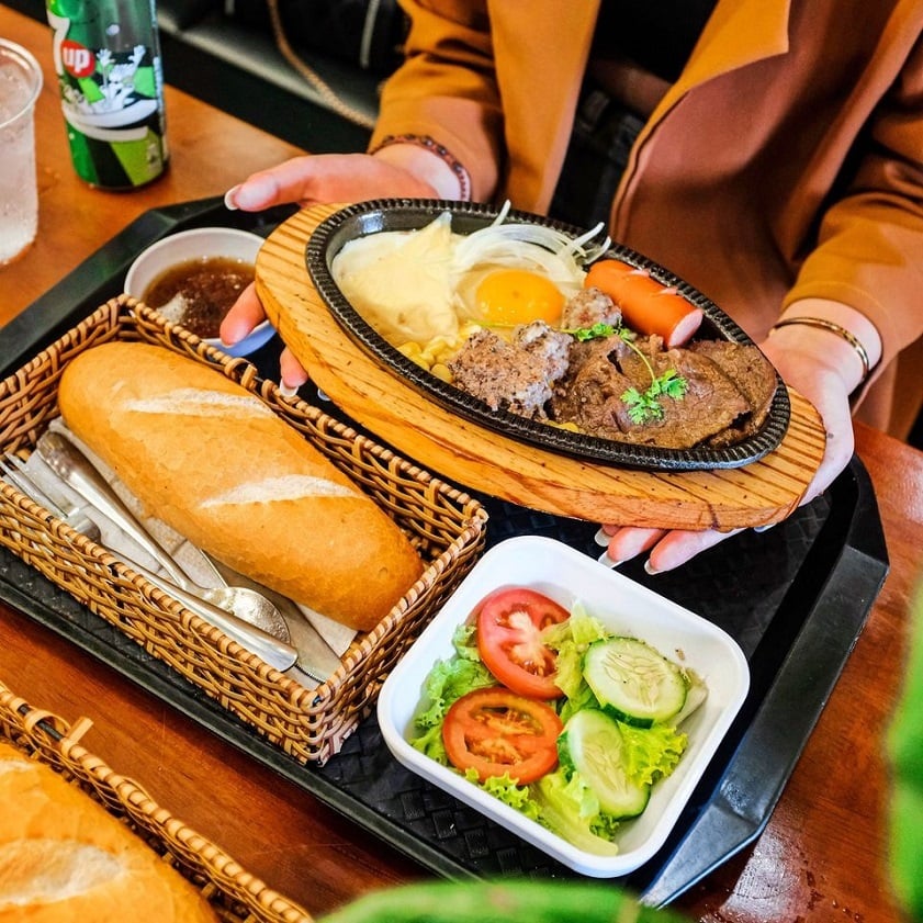 Traditional Vietnamese breakfast