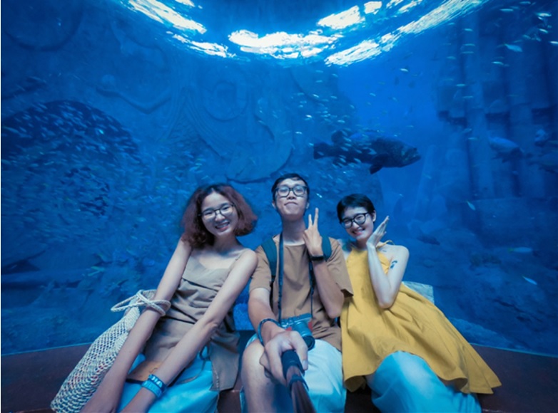 Trải nghiệm của giới trẻ tại Grand World Phú Quốc