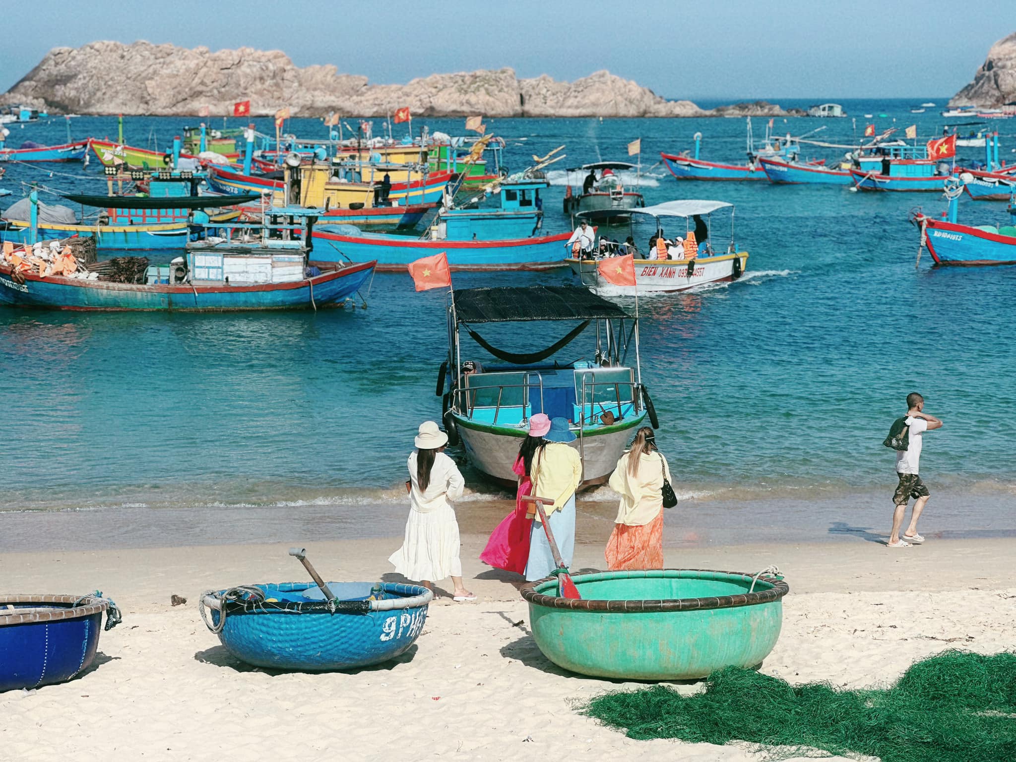trải nghiệm ở làng chài Nhơn Hải