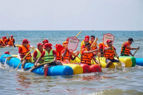 Trò chơi team building ngoài trời