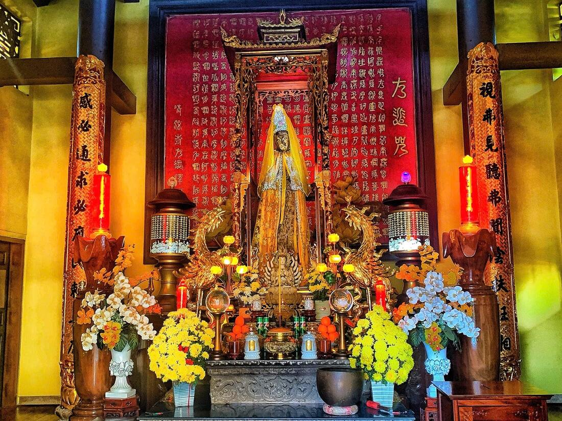 tượng Quan Âm chùa Thanh Lương