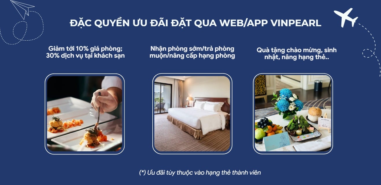 Ưu đãi đặt phòng Vinpearl