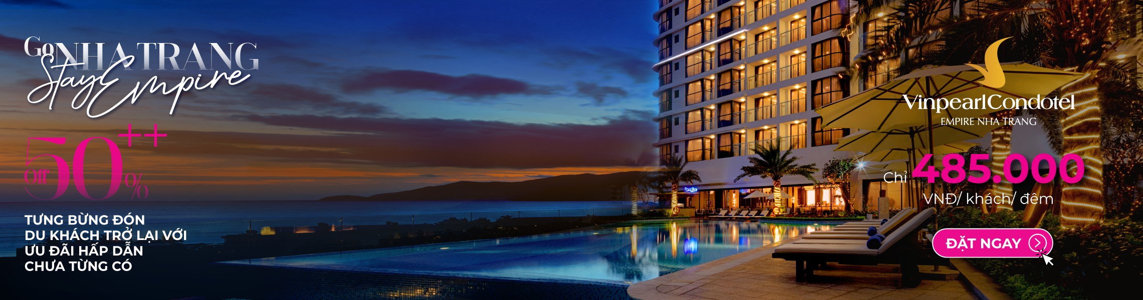 Ưu đãi tại Vinpearl Condotel Empire Nha Trang