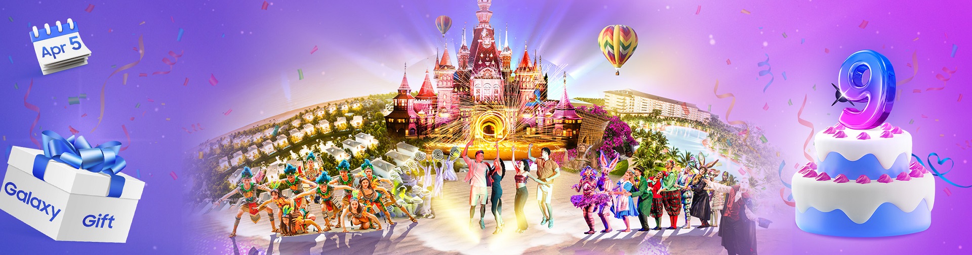 Ưu đãi Vinpearl x VinWonders x Samsung