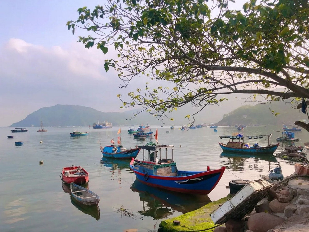 Vị trí làng chài Hải Minh 