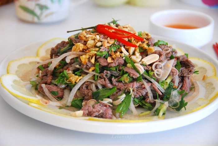 Vietnamese beef salad