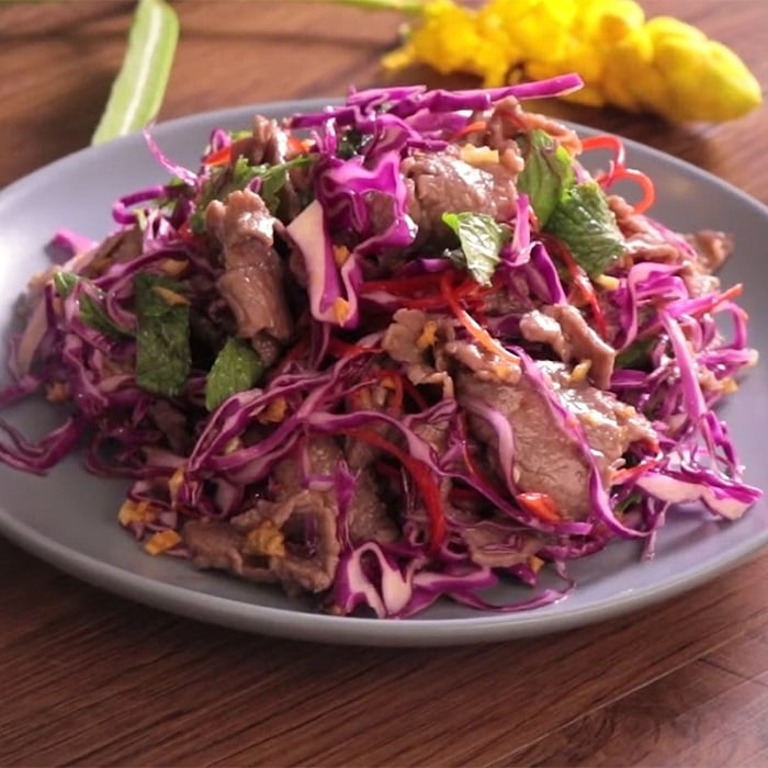 Vietnamese beef salad