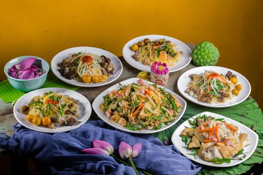 Vietnamese chicken dishes
